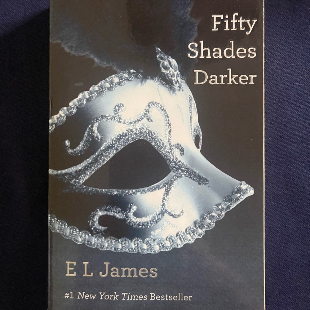 E.L. James Fifty Shades Darker book